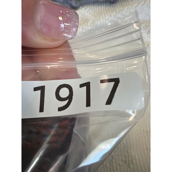 Vintage Partners Mervyns Womens Cardigan Sz M Brown Space-Dyed Argyle 70s Open - Picture 8 of 9